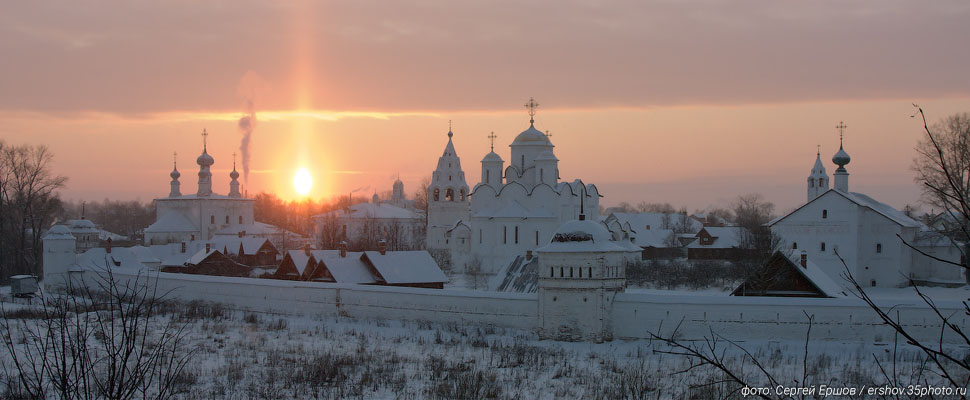 Суздаль в Рождество стал самым популярным малым городом России