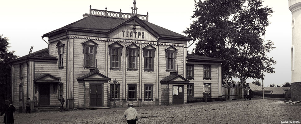 Центр Владимира^ на фотопленке 19 века