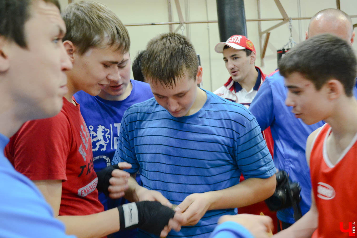 Евгений Тищенко и Виталий Дунайцев провели мастер-класс по боксу во Владимире