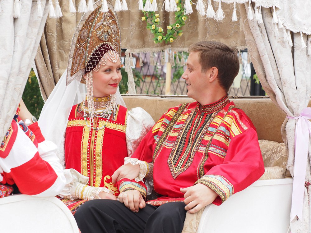 реконструкция русской свадьбы