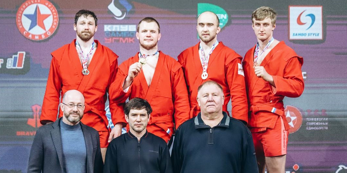 Владимирский самбист Антон Коновалов во второй раз стал чемпионом России