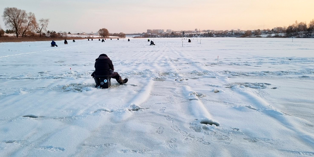 На Содышке собрались 33 любителя ловить рыбу на мормышку со льда