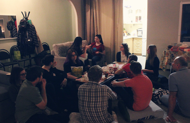 «Круглый ужин»: весело, вкусно и познавательно