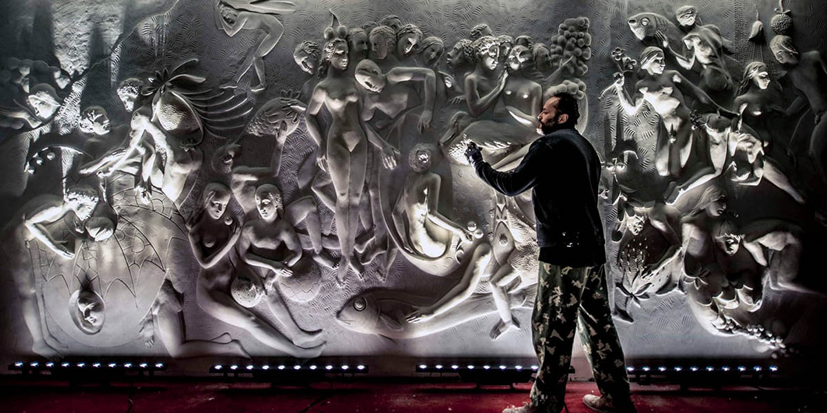 Наш скульптор «оживил» полотна Босха в Бельгии