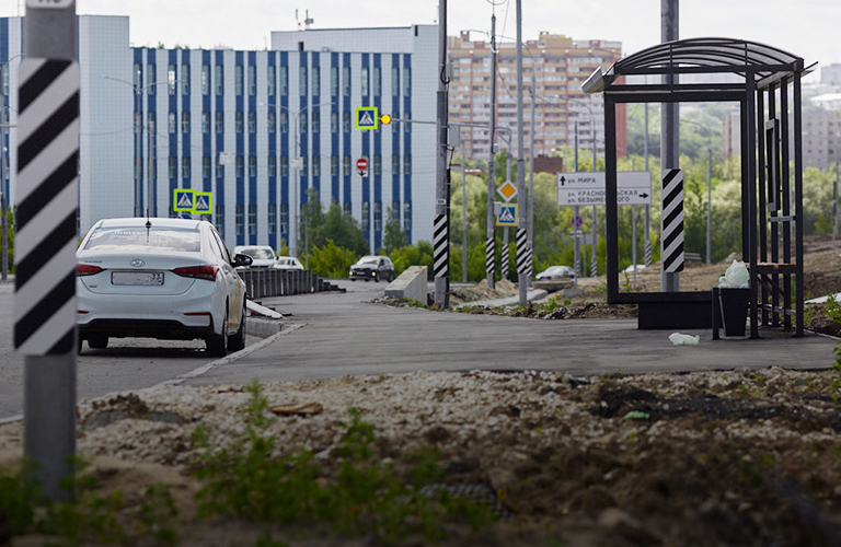 На Рпенском проезде установили остановочные павильоны, а автопарк города пополнили двадцатью автобусами