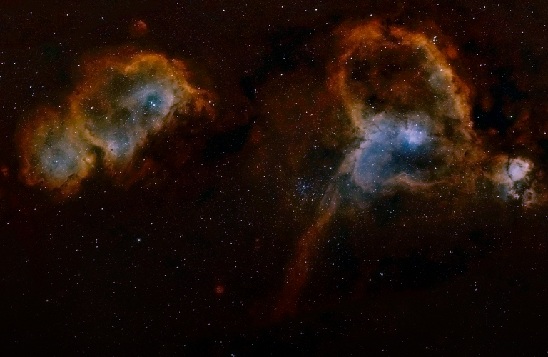 Душа, Сердце и другие туманности: владимирский астроном-любитель заглянул в космическую бездну