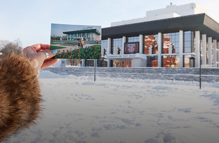 Встреча прошлого и настоящего на улицах Владимира. Знакомые локации с разницей почти в полвека