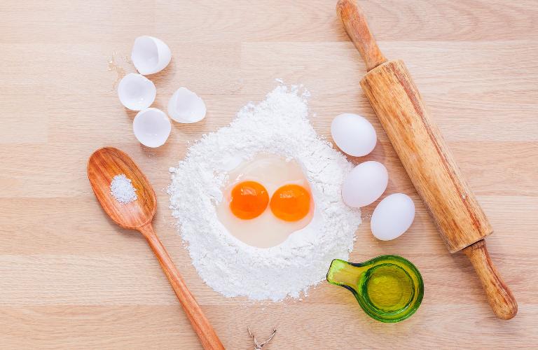 Учимся готовить мраморное печенье