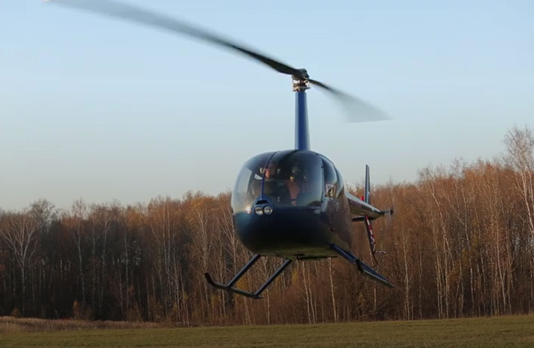 Фристайл на вертолете: Кульбиты в воздухе в исполнении владимирского пилота
