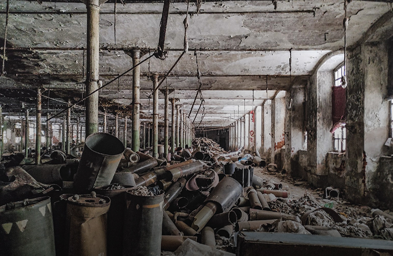 Заброшенная ковровская фабрика имени Абельмана с 200-летней историей