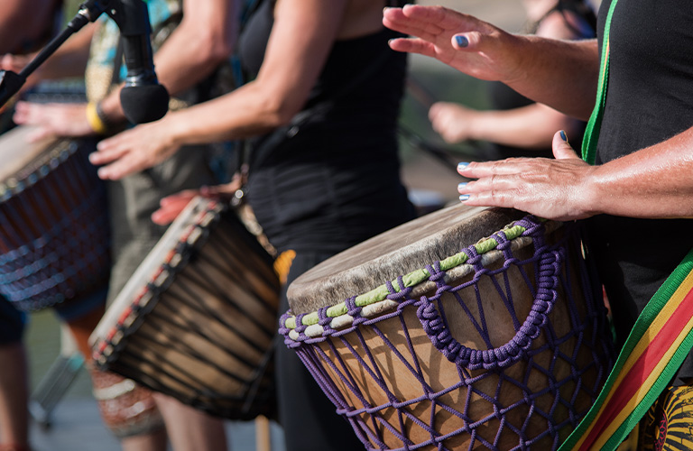 Этно-джем «Поляна барабана»