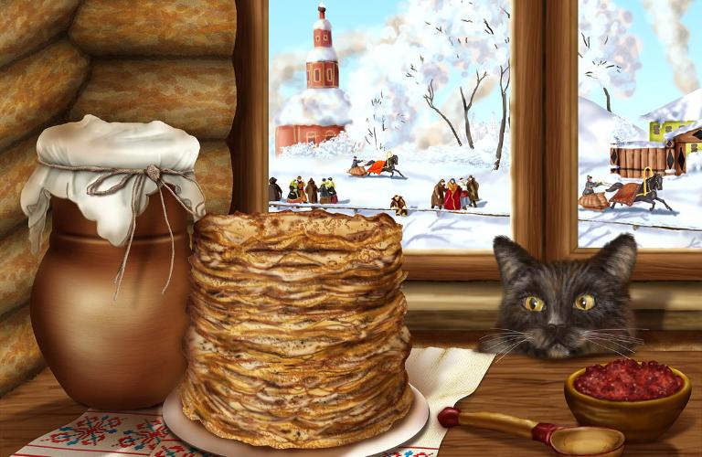 Отмечаем Масленицу весело!