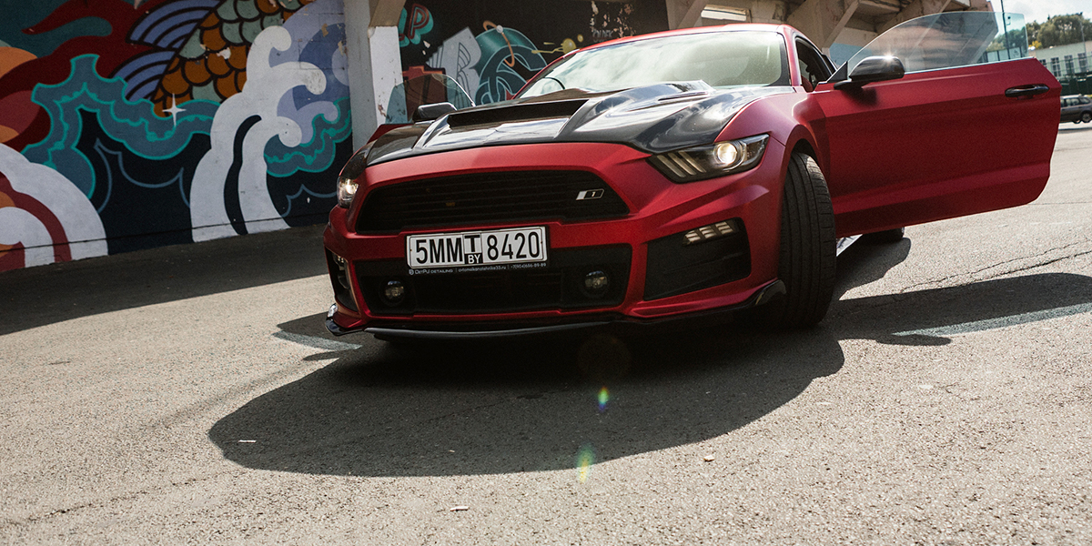 Шоукар Игоря Панова, или Как выглядит усовершенствованный Ford Mustang 2018 года?
