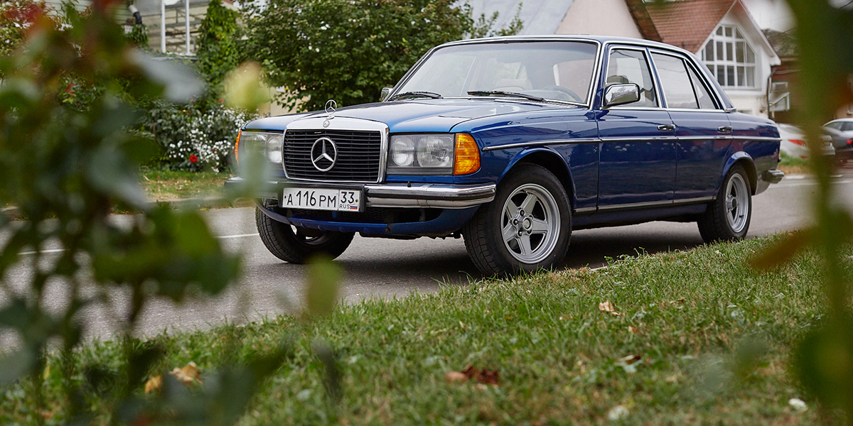 Советская мечта! Винтажный Mercedes-Benz 1982 года, нашедший своего владельца во Владимире