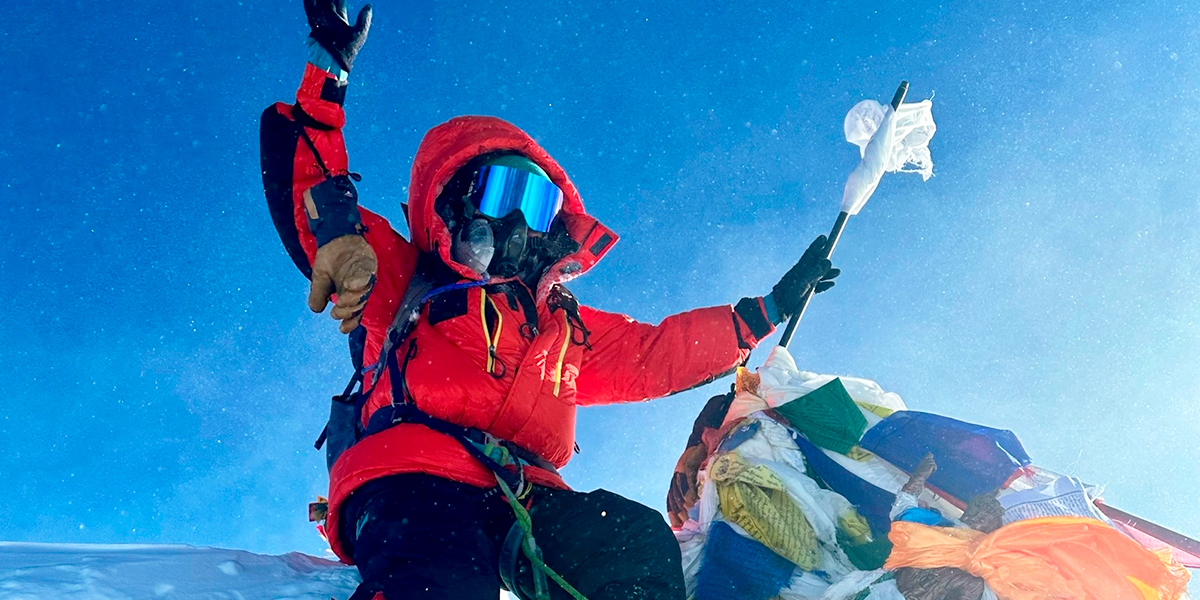 «Весь путь до вершины я разговаривала с горой»: девушка из Коврова поднялась на Эверест