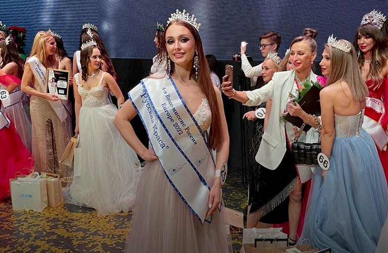 Красотка из Судогды завоевала титул победительницы на конкурсе «Миссис Россия Europe 2022»