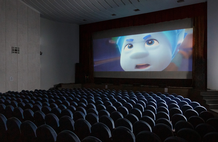 В концертом зале Art Hall организовали детский кинотеатр