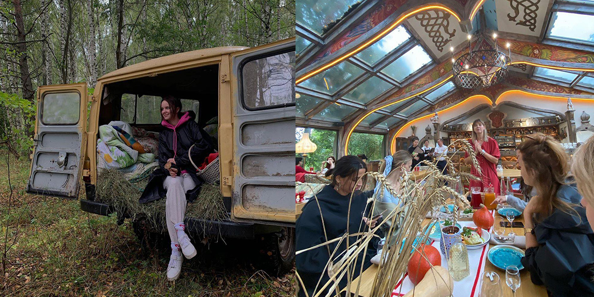 Beauty Camp в Суздале. Фэшн-поход за грибами и экстремальная поездка на «буханке»