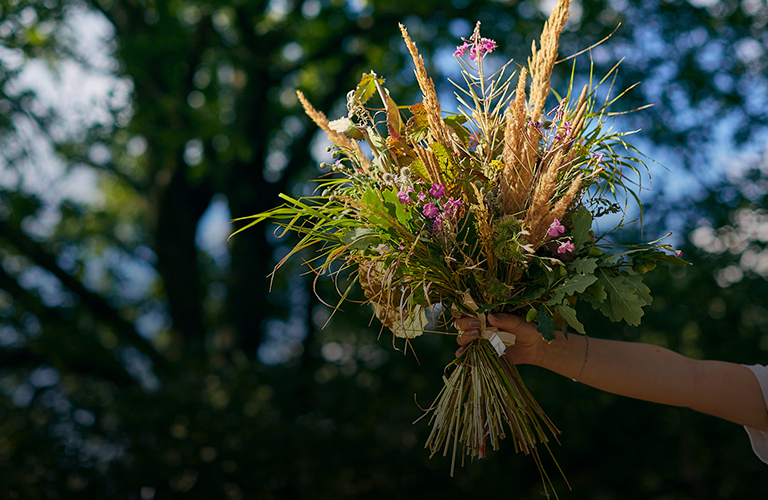 Владимирский флорист и блогер «Володя в огороде» учит владимирцев собиратьбукеты из полевых цветов