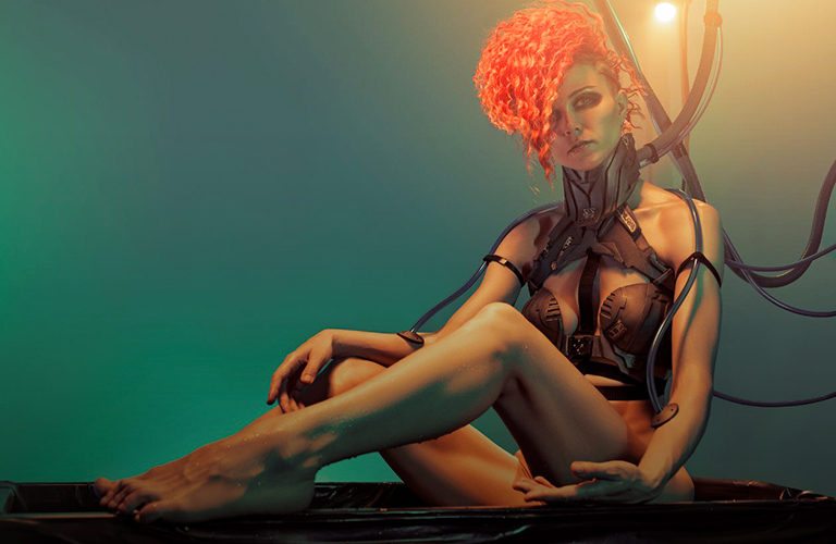 Из вселенной киберпанка: креативные съемки владимирцев, создающих образы и декор вручную