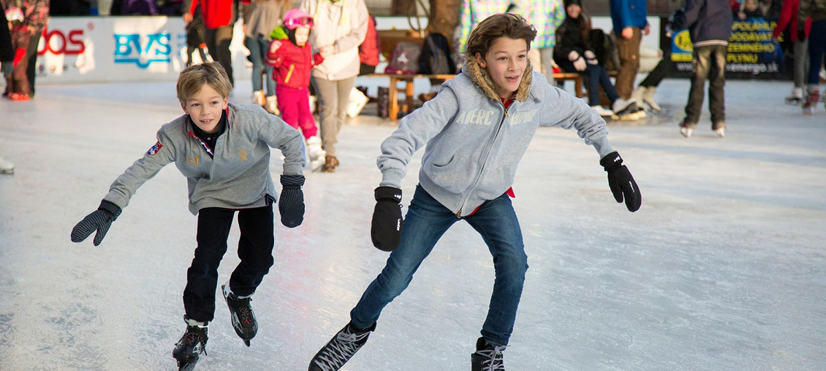 Праздник в честь открытия нового катка «Арена»