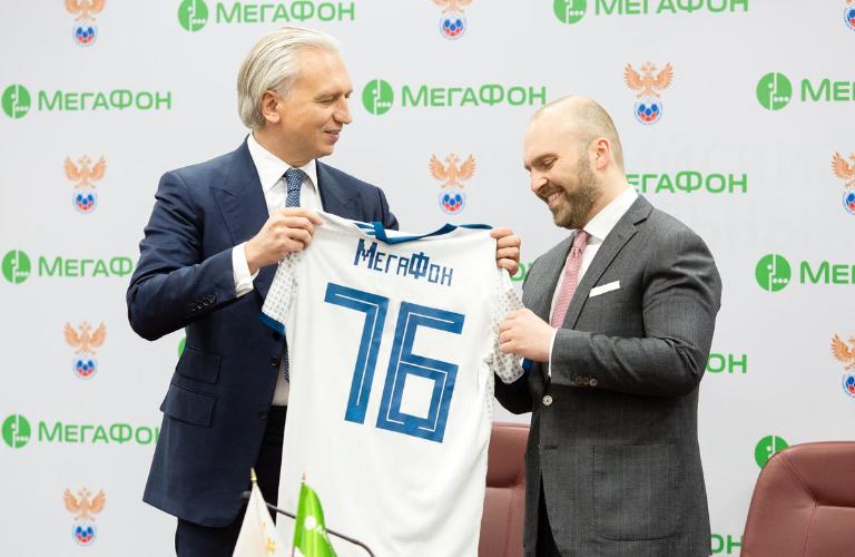МегаФон стал стратегическим партнером российского футбола