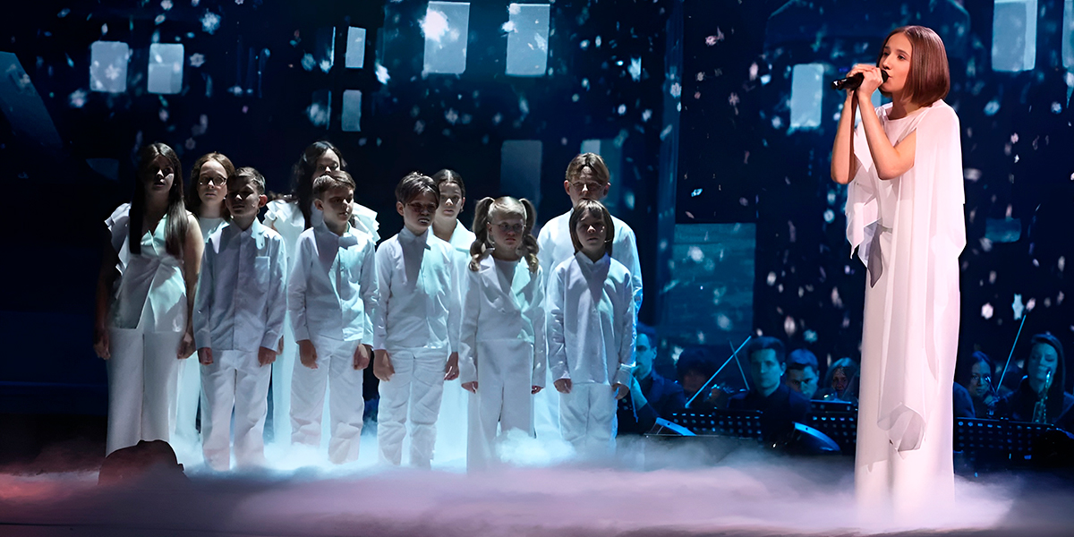 «Человек-перформанс»: Наталья Подольская оценила пение Миланы Крохиной в финале шоу «Голос. Дети»