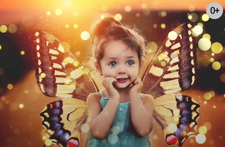 Спешите привести детей на Butterfly Party!