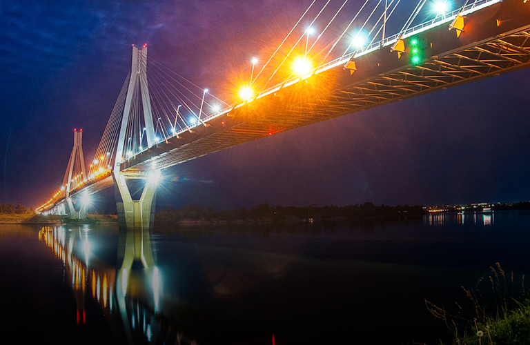 Вантовый, «поющий». «Муромское инженерное чудо» попало в топ-8  впечатляющих мостов России
