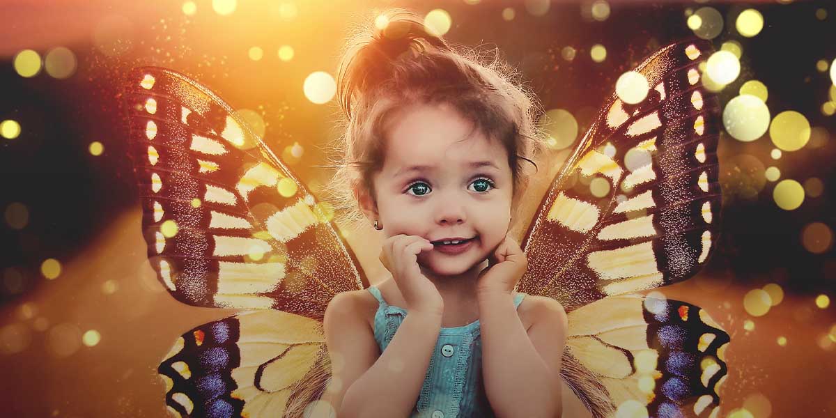 Спешите привести детей на Butterfly Party!