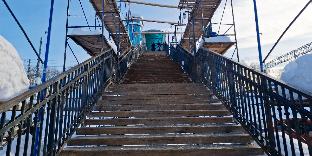 Первые итоги трансформации аэродрома «Семязино» и ремонта пешеходного моста в Боголюбове