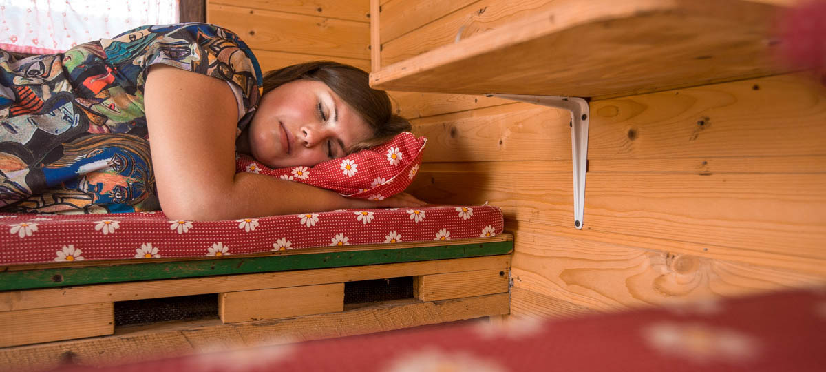 Испытано на себе: Сладко ли спать на трех ульях с пчелами?