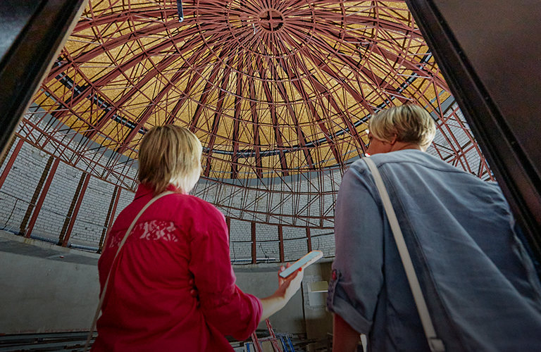 «Звездный» ремонт — фоторепортаж из стен нового владимирского планетария
