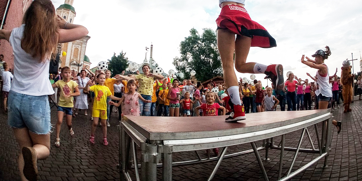 Summer Open Club: бесплатные развлечения на улицах Владимира