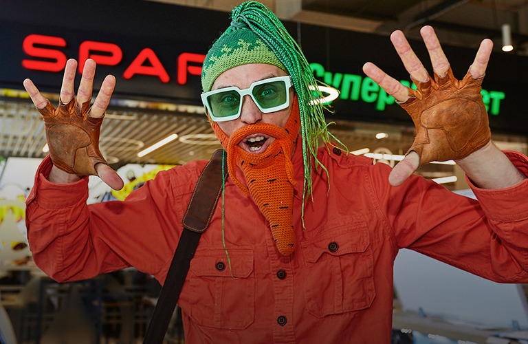 Человек-Морковь и салат рапунцель встретились на одной кухне. Овощная феерия кулинарного шоу