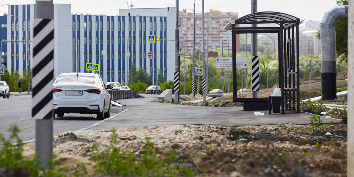 На Рпенском проезде установили остановочные павильоны, а автопарк города пополнили двадцатью автобусами