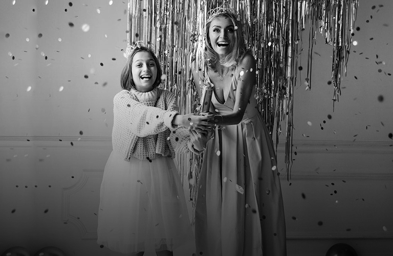 Платье из дождика и вещи из детства - лайфхаки для удачной новогодней фотосессии