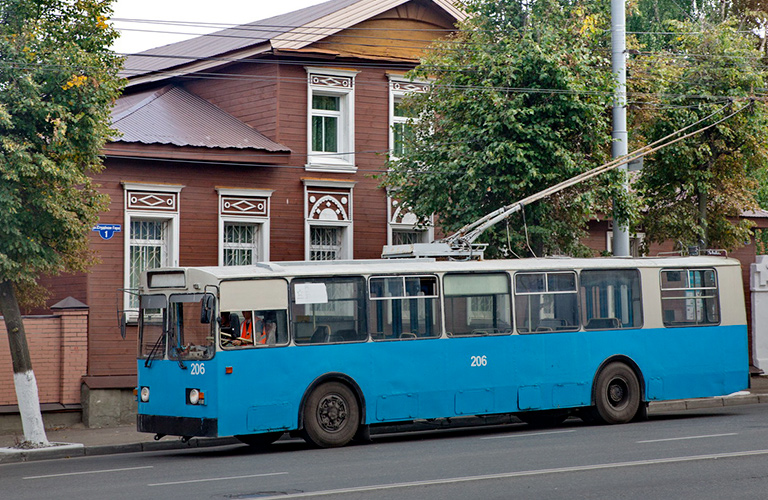 Троллейбус из 90-х. Во Владимире возрождают ретро-транспорт