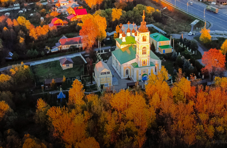 Взгляд с неба, или 10 живописных уголков Владимирской области в красках золотой осени