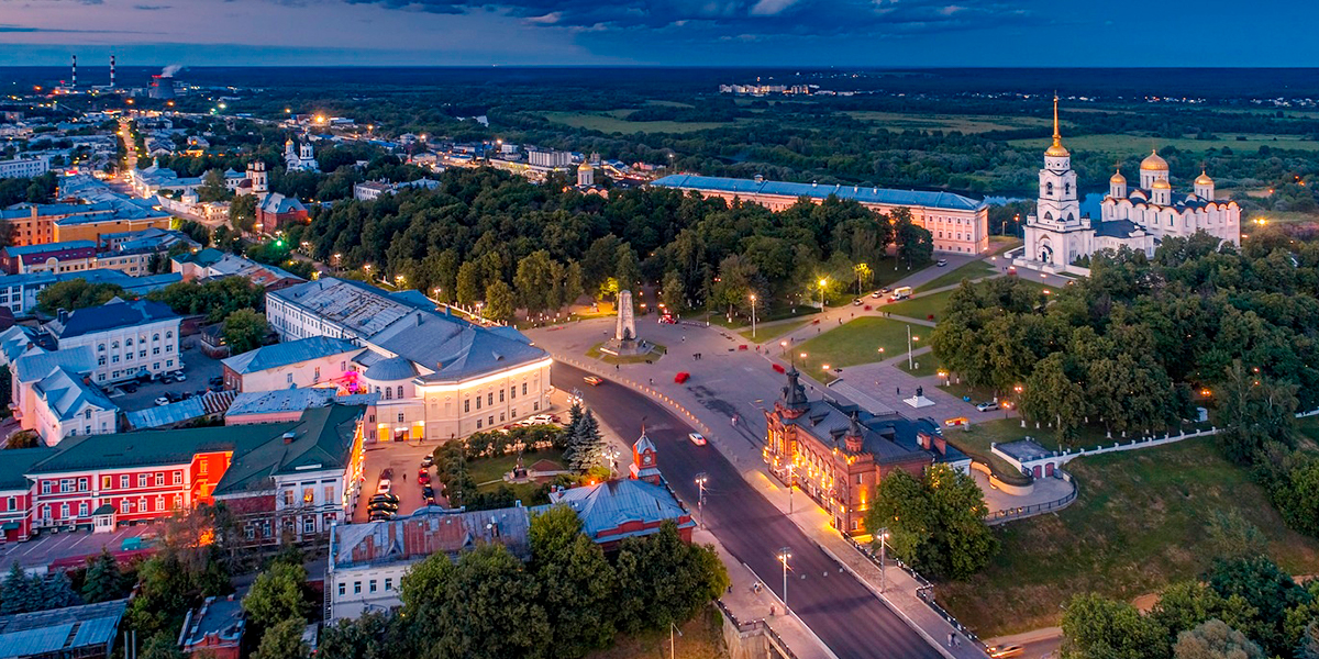 Владимир с неба – панорамы города в работах путешественников и местных жителей