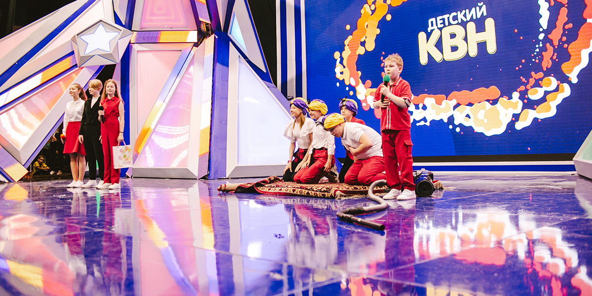 Смотрите на Первом: ковровская команда веселых и находчивых в шоу «Детский КВН»