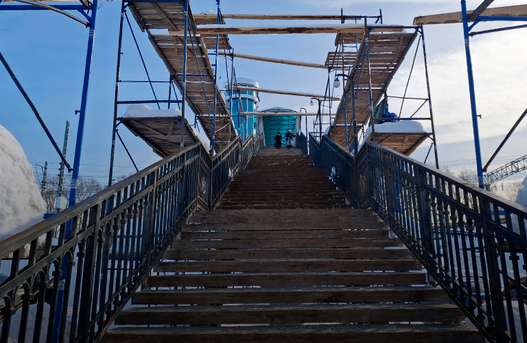 Первые итоги трансформации аэродрома «Семязино» и ремонта пешеходного моста в Боголюбове