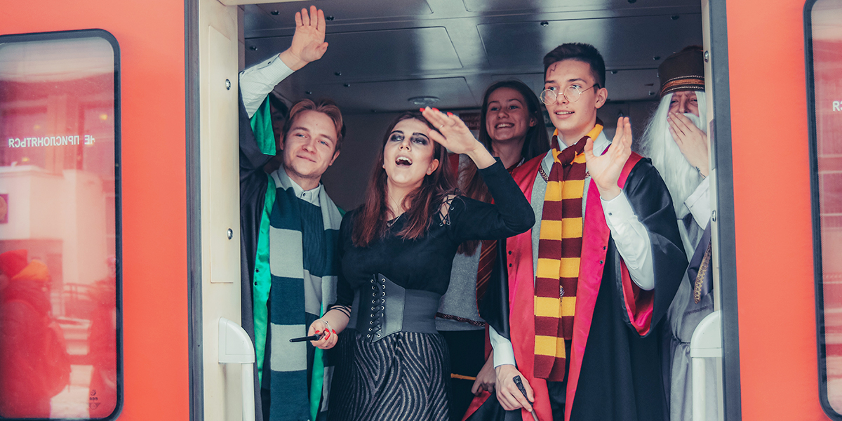 «Хогвартс-экспресс» из Владимира, или Волшебная поездка на поезде с героями «Гарри Поттера»