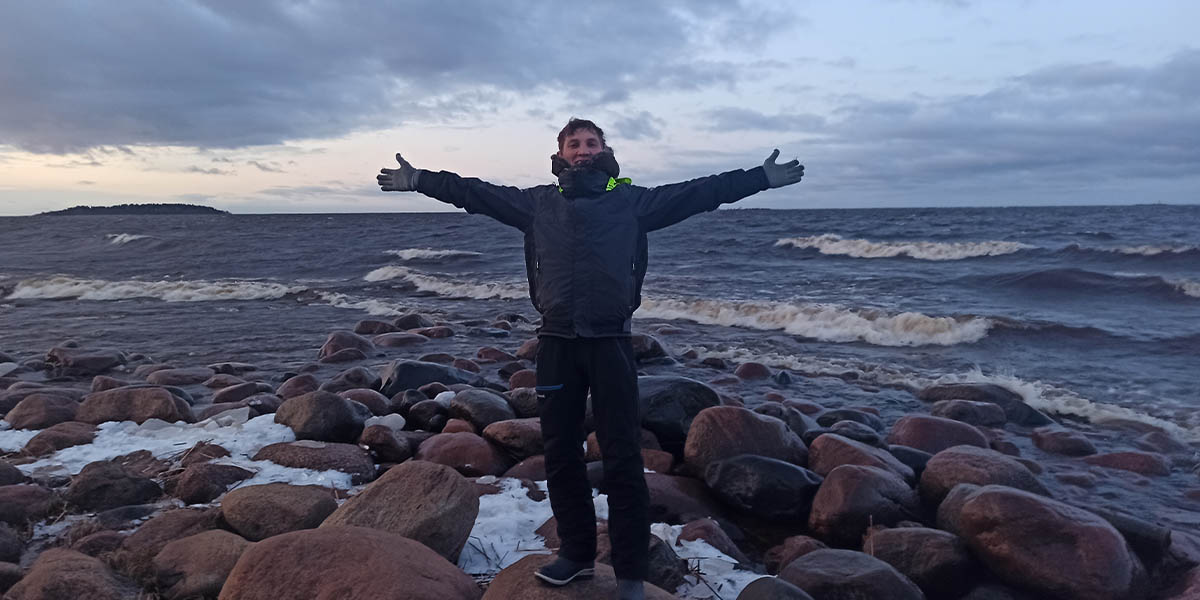 Владимирец, случайно доехавший автостопом до Северного Ледовитого океана