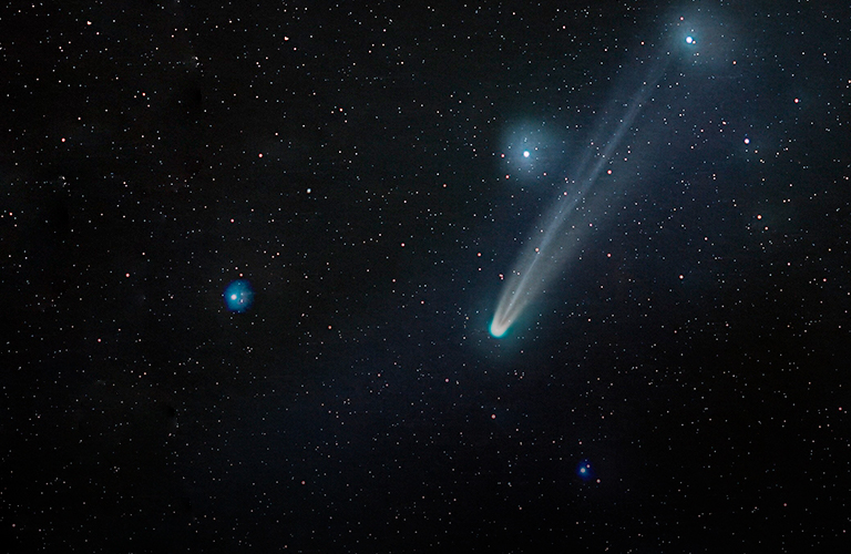 Поймал Lemmon за хвост! Житель Коврова запечатлел комету, не подлетавшую близко к Земле с VII века