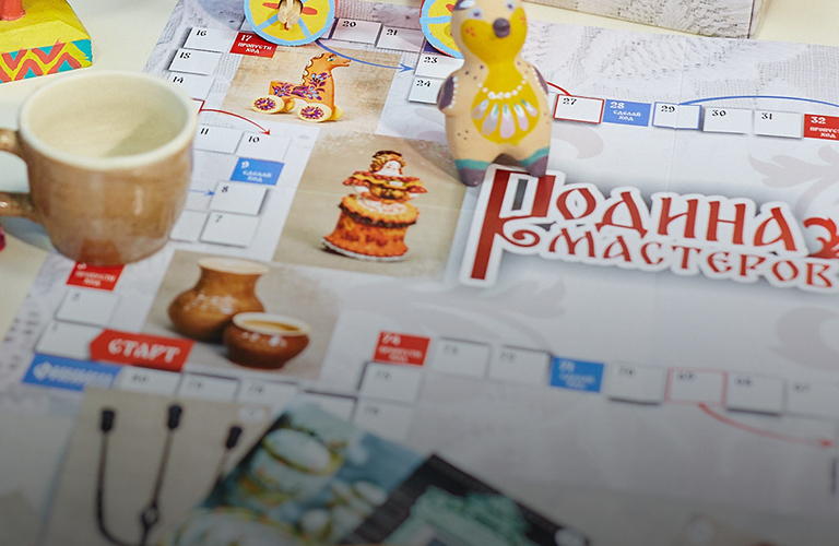 Аутентичные настолки, или Первый в стране сборник игр о ремеслах Владимирской области