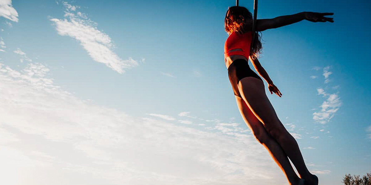 Воздушная гимнастка Анастасия Лебедева: «Высота — это муза»