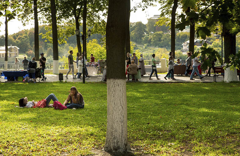 Творческий фестиваль на Пушкинском бульваре