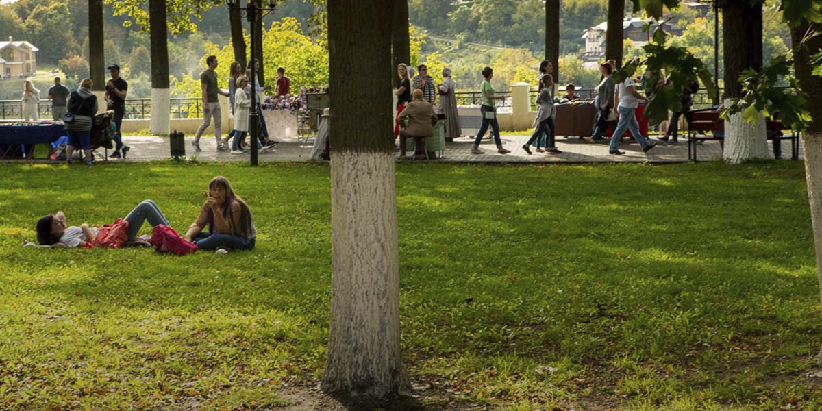 Творческий фестиваль на Пушкинском бульваре