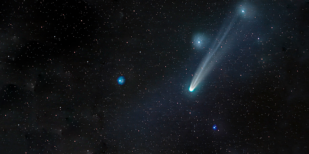 Поймал Lemmon за хвост! Житель Коврова запечатлел комету, не подлетавшую близко к Земле с VII века